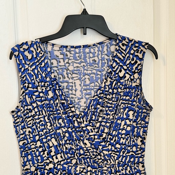 CHARTER CLUB SLEEVELESS FAUX WRAP DRESS. FLOWY AND LIGHTWEIGHT. LIKE NEW! EUC - Picture 10 of 15